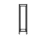 Lanberg Stojąca 19" 42U 600x800mm Open Rack (czarna) - 455672 - zdjęcie 2
